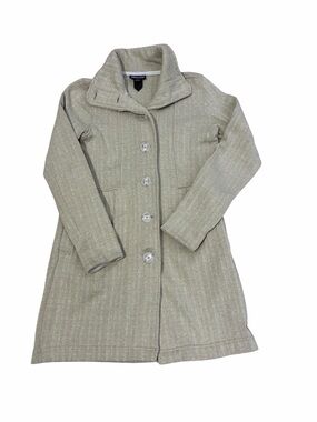 Patagonia Better Sweater Long Button Up Sweater Jacket Womens Medium Beige Tan